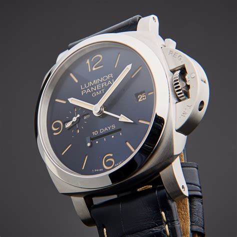 panerai luminor 1950 pre owned|Panerai Luminor gmt 10 days.